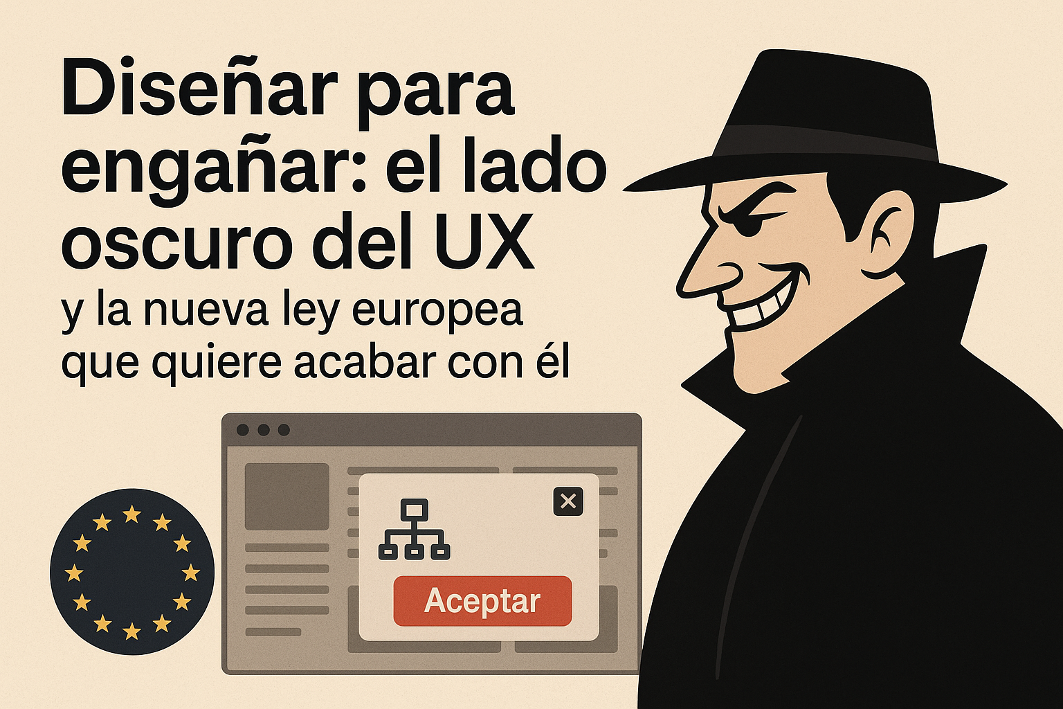 No soy yo, es tu interfaz: cuando el diseño te manipula